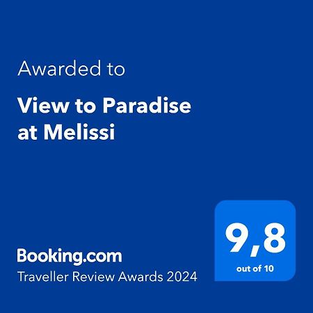 View To Paradise At Melissi Melíssion Exterior foto